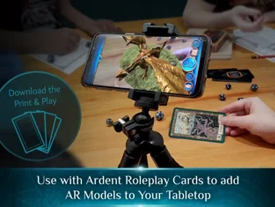 Ardent Roleplay Augmented Reality App - Ardent Roleplay