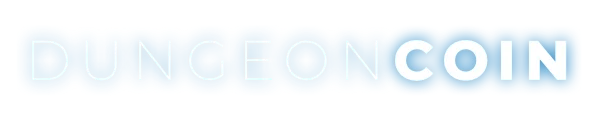 DungeonCoin text Logo
