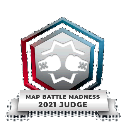 Badge Map Battle Madness 2021 Judge